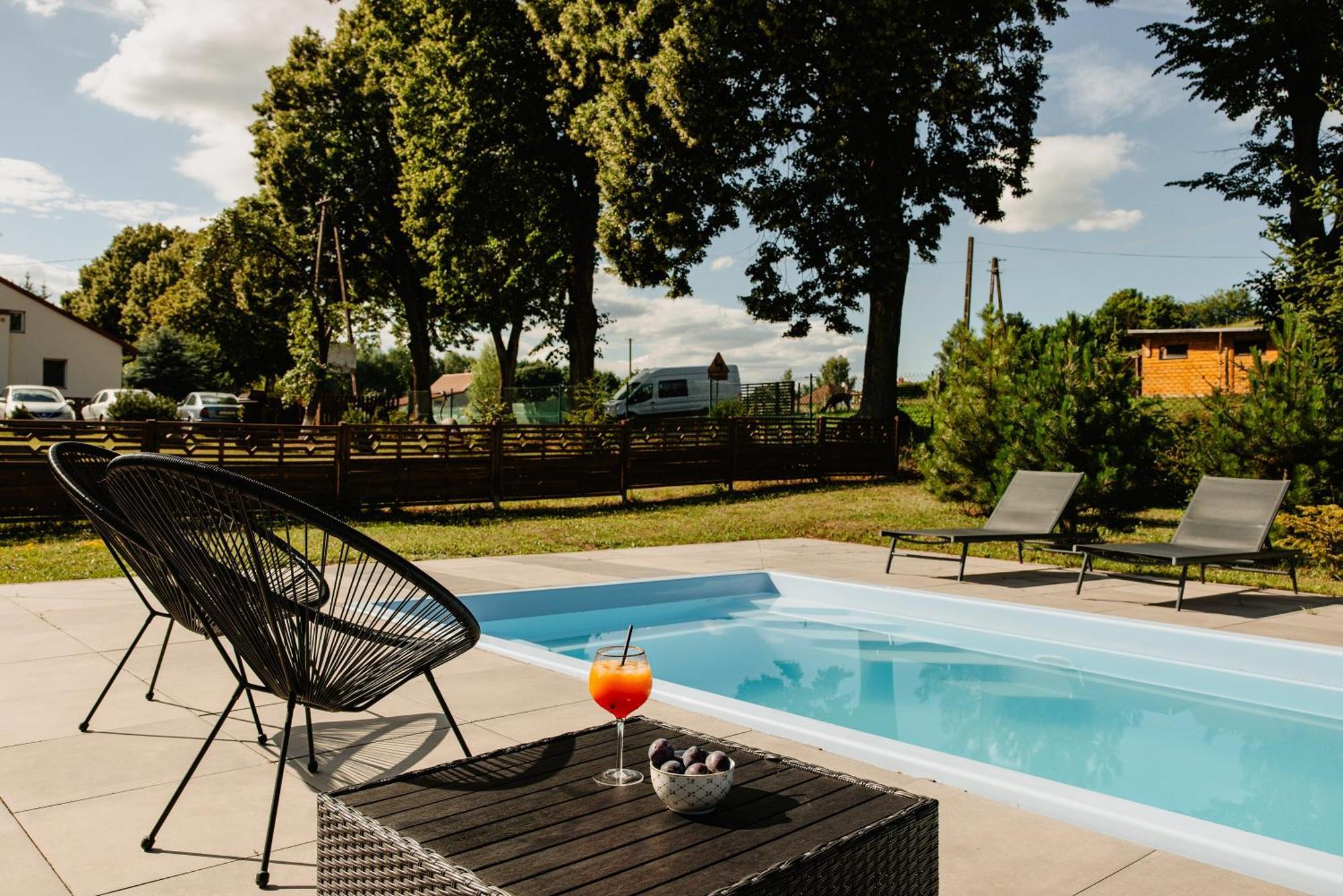 Gospodarstwo Agroturystyczne Z Basenem & Spa I Alpakami Елк Екстер'єр фото